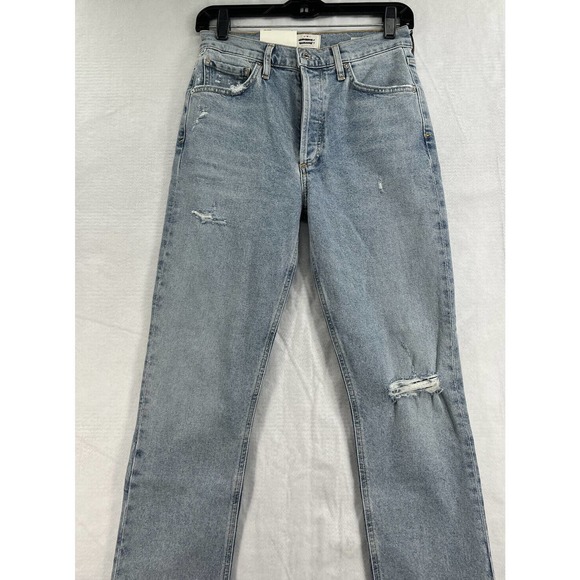 Citizens Of Humanity Light Blue Straight Leg Jeans - Picture 3 of 15